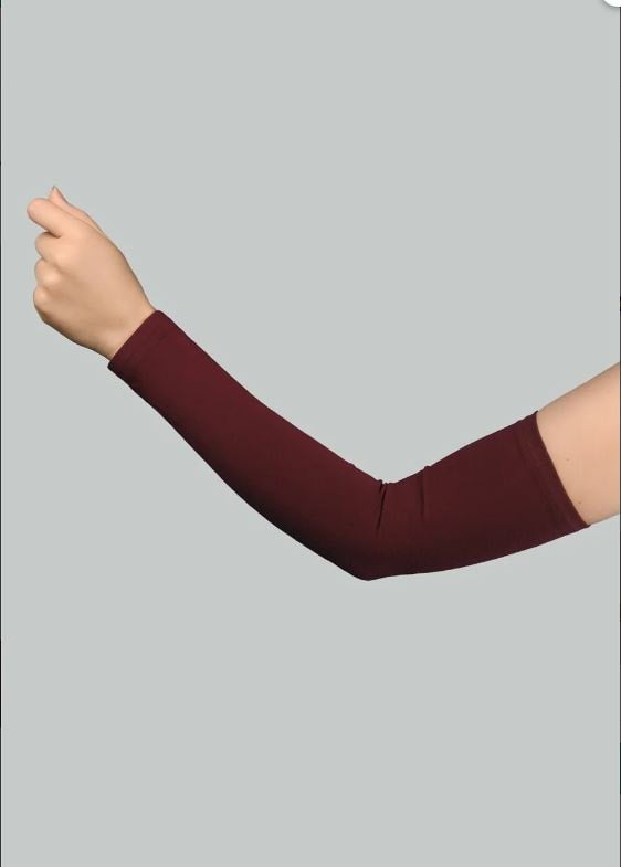 Wholesale Cotton Arm Sleeves Long Stretchy Breathable Arm sleeve cover –  HijabOutlet
